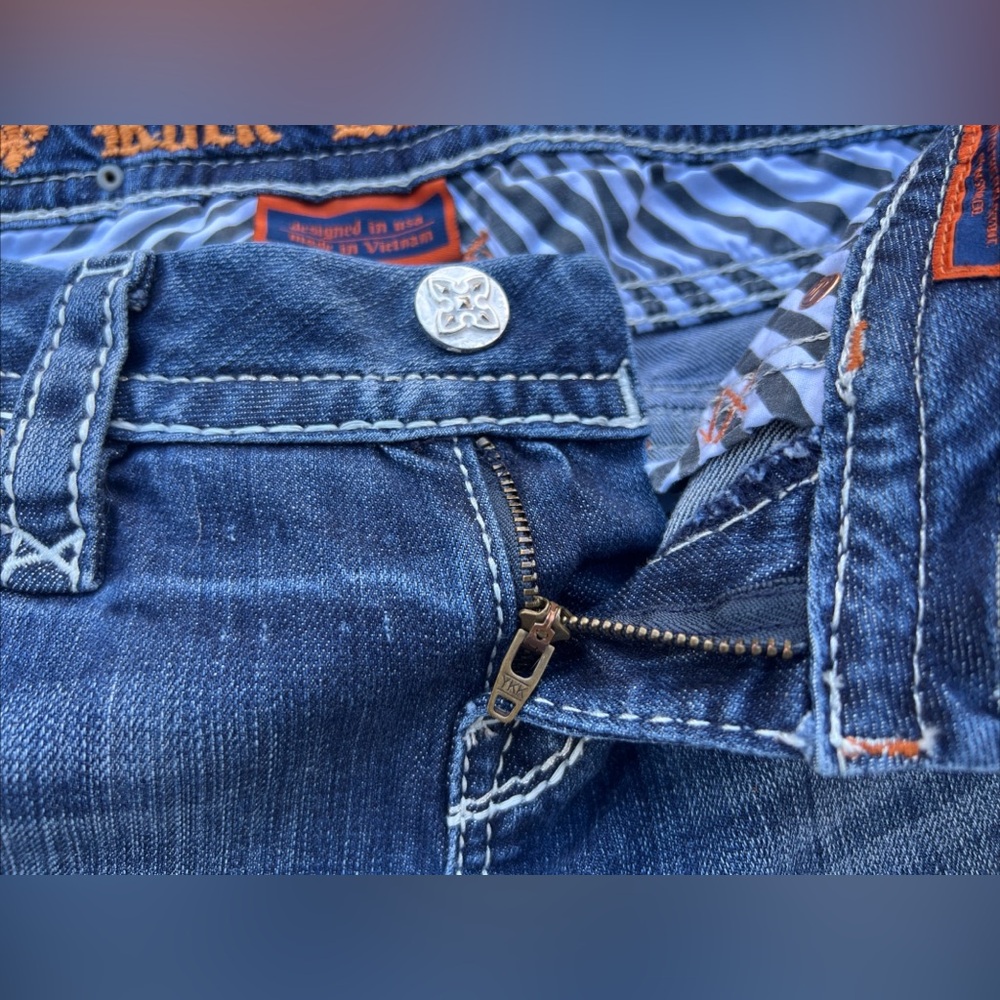 Rock Revival Women’s Blue Sukie Skinny Low Rise Jeans  Streetwear Grunge|Size:28 - Picture 7 of 16